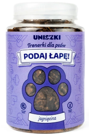 trenerki dla psa jagnięcina