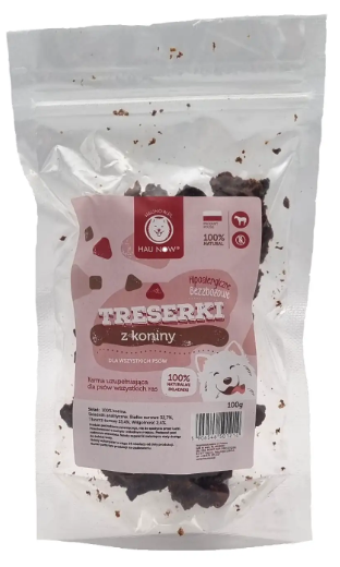 Hau Now treserki z koniny 100g