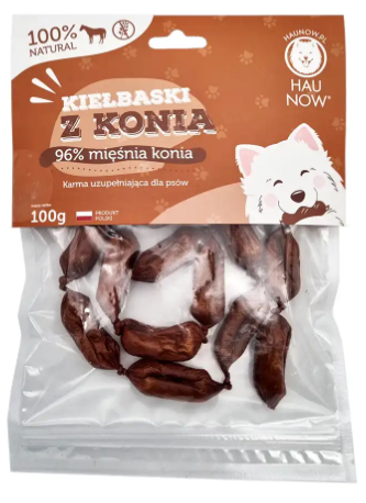 Hau Now kiełbaski z konia dla psa