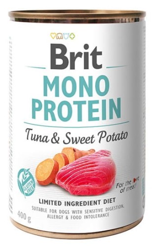 Brit mono protein tuńczyk z batatami dla psa