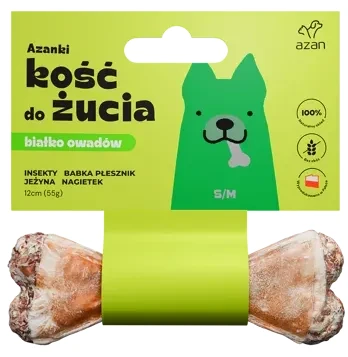 Azanki z białkiem owadów