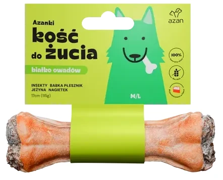Azanki z białkiem owadów 17cm.