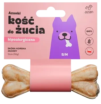 Azanki kość z końskiej skóry