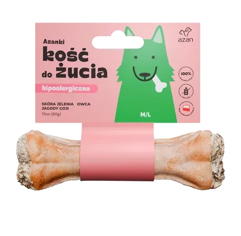 azanki kość jeleń i owca