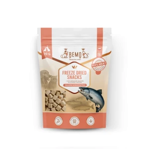 Freeze Dried Meat Snacks Salmon - liofilizowane smaczki z mięsa łososia.webp