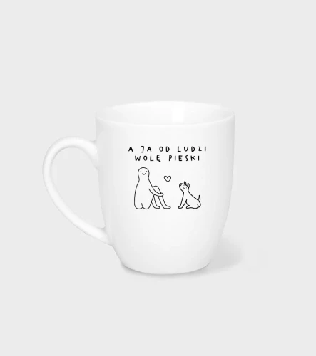 kubek a ja od ludzi wolę pieski.webp