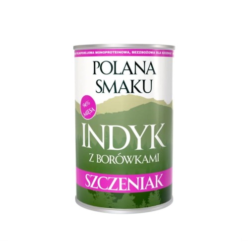 polana smaku dla szczeniaka indyk.webp