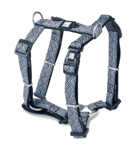 szelki dla psa Mykonos Black.webp