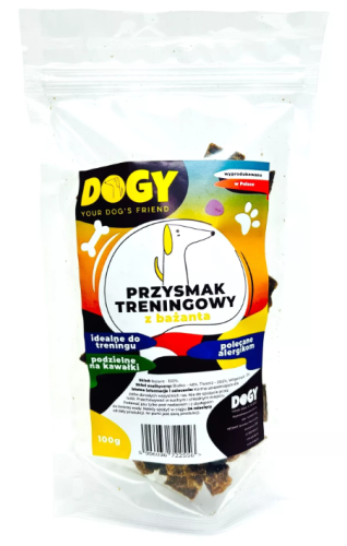 Dogy przysmak treningowy z bażanta