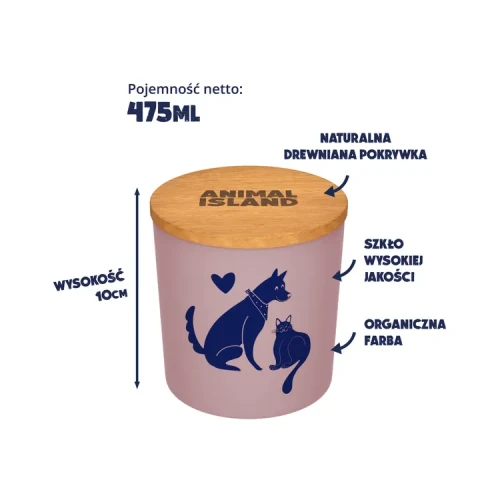 świeca nieutralizująca zapachy animal island.webp