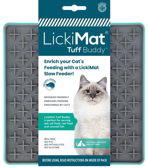 LickiMat Tuff Buddy niebieska