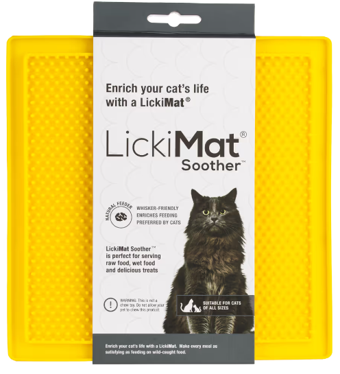 LickiMat Classic Soother żółta