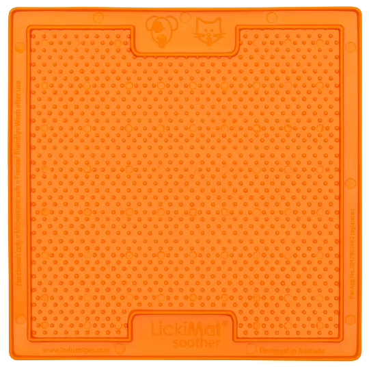 LickiMat Classic Soother pomarańczowa