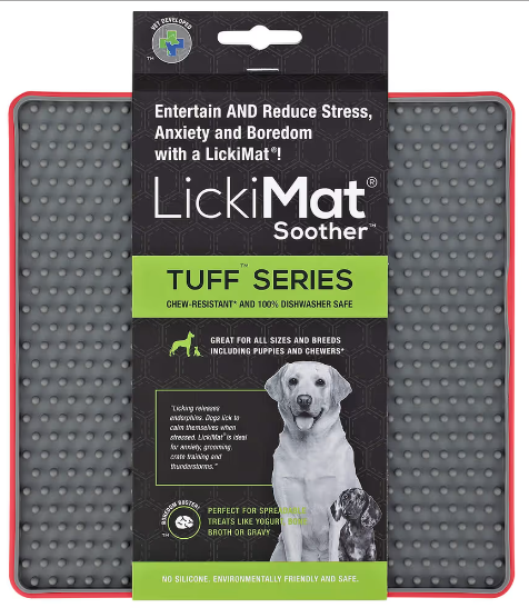 LickiMat Tuff Soother różowa